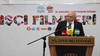 Nilüferde 20. Uluslararası işçi filmleri festivali başladı