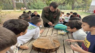 Öğrenciler yaban hayatını yakından tanıdı