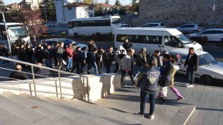 Öğretmen olmak için geldiği Nevşehirde çete lideri olup tutuklandı