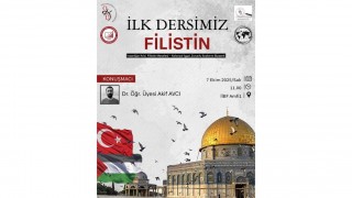 OKÜ'de İlk Ders: “Filistin Meselesi – İnsanlığın Krizi”
