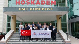 OMÜ ile Alfraganus Üniversitesi arasında akademik iş birliği görüşmeleri