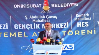 Onikişubatta bir günde 4 dev yatırımın temeli atıldı