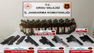 Orduda aranan 48 şüpheli jandarma ekiplerince yakalandı: 18 tutuklama