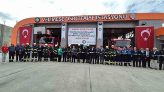 OSBde itfaiye hizmet binası Bakan Kacırın katılımıyla açıldı
