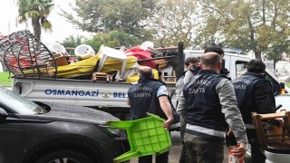 Osmangazi Belediyesi işgallere göz açtırmıyor