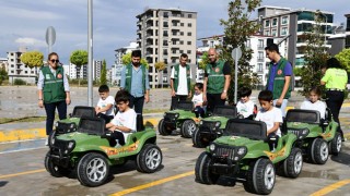 Osmaniye Belediyesi’nden Minik Öğrencilere Trafik Bilinci Eğitimi
