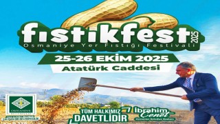 Osmaniye FıstıkFest 2025 Yarın Başlıyor