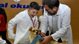 Osmaniye’de Çocuklar Küçük Birer Veteriner Oldu