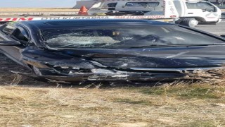 Otomobille çarpışan elektrikli aracın sürücüsü hayatını kaybetti