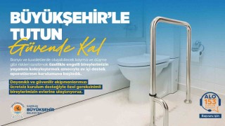 Özel bireylere ev içi tutunma aparatı desteği