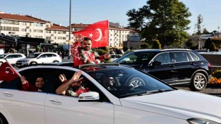 Para Halter dünya şampiyonuna konvoylu karşılama