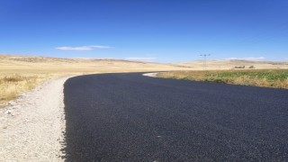 Patnosta Konakbey-Uzunca köy yolu asfalt çalışması tamamlandı