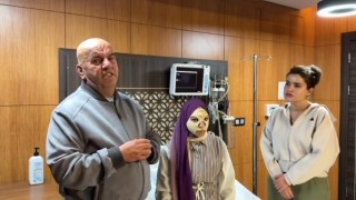 Polis memuru Şahin, Gazzedeki savaş mağduru Esmaya umut oldu