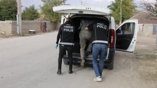 Polisten Alpuda uygulama: uyuşturucu ve silah ele geçirildi