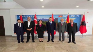 Prof. Dr. Aysun Baydan Kırgızistan Büyükelçisi Kazanbaeve stratejik ziyaret