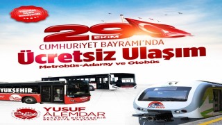 Sakaryada 29 Ekim Cumhuriyet Bayramında ulaşım ücretsiz