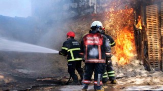 Sakaryada ahşap atölyesinde korkutan yangın