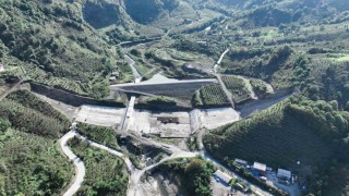 Salıpazarı Barajında çalışmalar devam ediyor