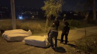 Samsunda gece açık alandaki çuvallardan 215 bin uyuşturucu ele geçirildi: 2 gözaltı