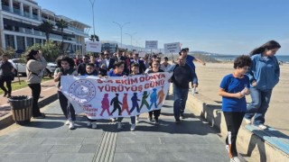 Samsunda sağlıklı yaşam yürüyüşü