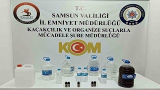 Samsunda sahte içki operasyonu: 1 şahıs hakkında işlem başlatıldı