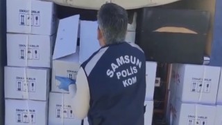 Samsunda sahte içki operasyonu: 445 litre etil alkol ele geçirildi