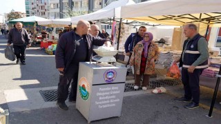 Samsunda semt pazarlarına belediye tartısı