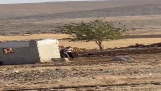 Şanlıurfada iki aile arasındaki silahlı çatışma kamerada