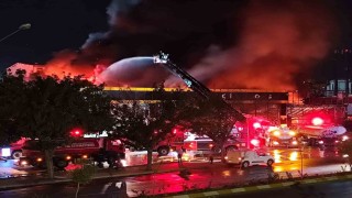 Şanlıurfada iş yerinde korkutan yangın