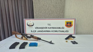 Şanlıurfada ruhsatsız silah operasyonu: 1 gözaltı