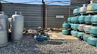 Şanlıurfada usulsüz tüp dolumu operasyonu: Binlerce tüp ele geçirildi