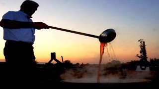 Sarıgölde pekmez köpüğü geleneği yaşatılıyor