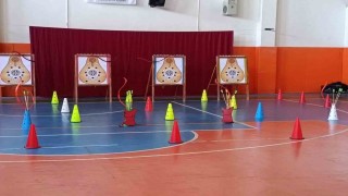 Sarıgöllü gençler ve çocukların ilgi alanı okçuluk sporu