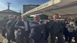 Şehit babası son yolculuğuna uğurlandı