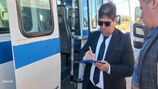 Selendide okul servisleri sıkı denetimden geçti