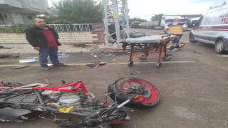 Servisle çarpışan motosikletteki 16 yaşındaki çocuk öldü