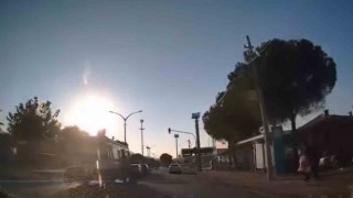 Servisten inerken ölümle burun buruna geldi