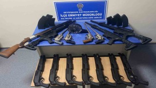 Seydişehirde usülsüz üretim tüfek sevkiyatına darbe