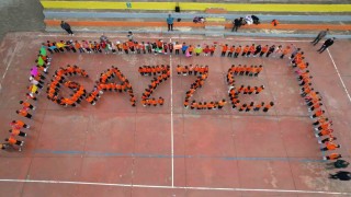 Sındırgıda miniklerden Gazzeye anlamlı destek