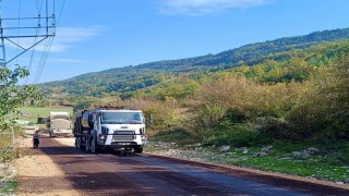 Sinopta 257 kilometre yol asfaltla buluştu
