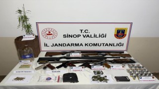 Sinopta jandarmadan uyuşturucu operasyonu: 2 gözaltı