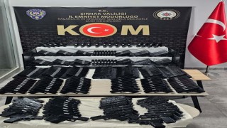 Şırnakta 500 tabanca ele geçirildi