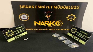 Şırnakta asayiş, kaçakçılık ve narkotik operasyonu: 4 tutuklama