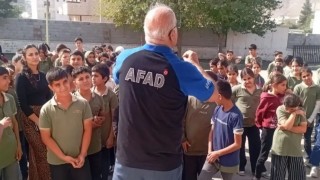 Şırnakta öğrencilere afet bilinci aşılanıyor