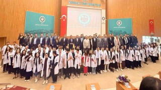 Şırnakta sağlık öğrencileri beyaz önlüklerini giydi