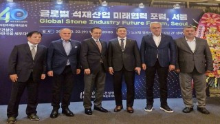 Sivas kıymetli taşları Seulde düzenlenen Küresel Taş Endüstrisi Forumunda görücüye çıktı