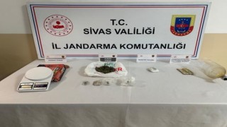 Sivasta jandarmadan uyuşturucu operasyonu: 1 kişi tutuklandı