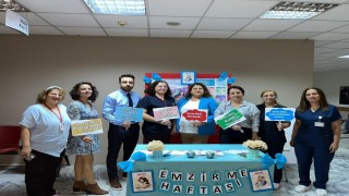 Söke Fehime Faik Kocagöz Devlet Hastanesinde Emzirme Haftası etkinliği