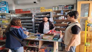 Sökede gıda satış ve tüketim yerleri denetlendi