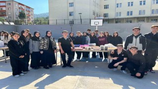 Soma Ali Uzunoğlu Lisesinden Gazzeye yardım eli